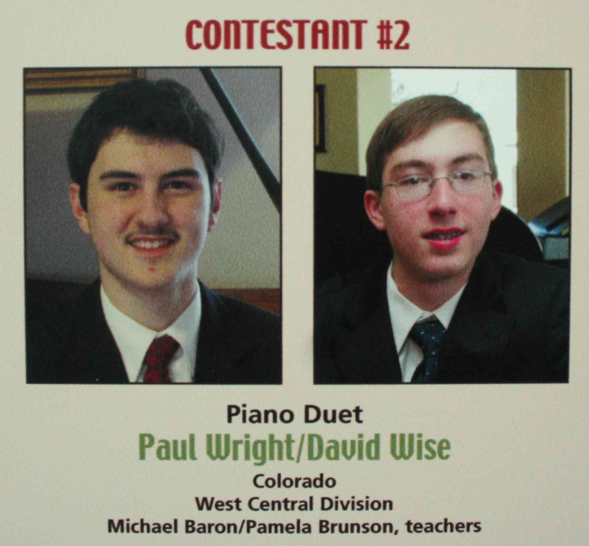 MTNA Finals, Albuquerque, NM